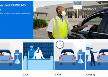 앨라배마의 월마트 약국서 코로나19 치료제 받으세요