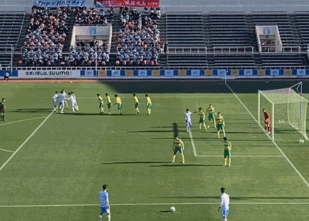 축구에 웬 강강술래?…일본 고교 대회서 나온 획기적 세트플레이