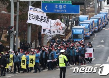 CJ대한통운 노조 파업에 물량 차질 5% 수준…일부 대리점 신규 접수 중단