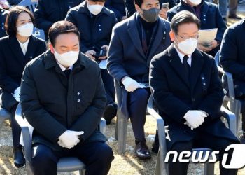 이재명 37.9% vs 윤석열 33.5%…’尹 배우자 문제 걱정’ 31.9%