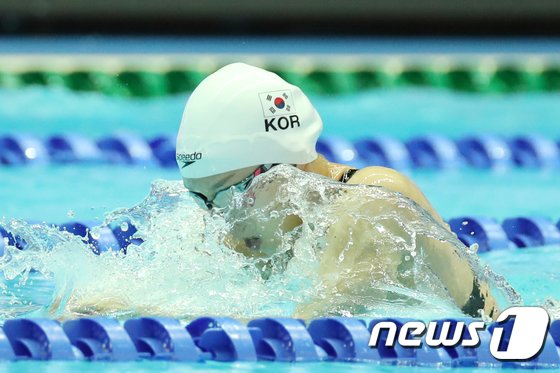 김서영, 한국 최초 쇼트코스 세계선수권 개인혼영 결승 진출