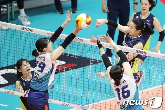 V리그 전반기 최고시청률 경기는 여자부 GS칼텍스-현대건설전 ‘1.93%’