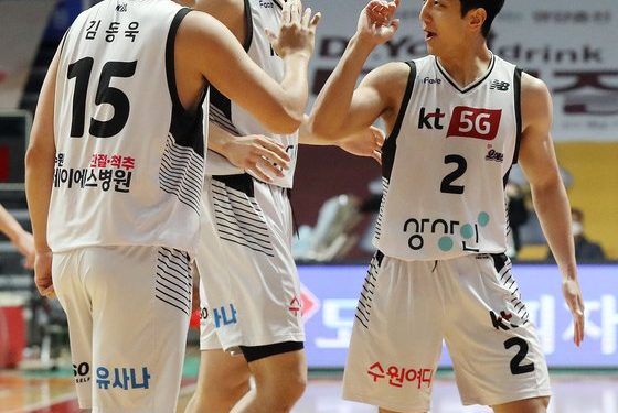 프로농구 선두 KT, 오리온 완파하고 파죽의 4연승