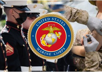 해병대 100명 이상 코로나 백신 거부로 퇴역