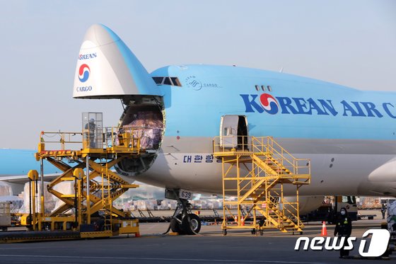 항공화물 운임 사상최고가 경신…대한항공 방긋