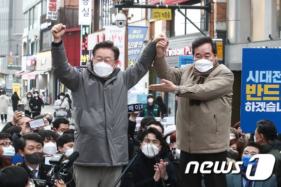 이재명, 경기 매타버스 나흘째…부천서 노동공약 발표