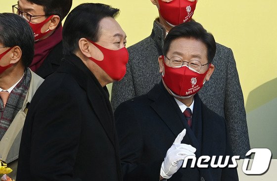 대선 D-57…이재명은 경제비전, 윤석열은 국정운영 비전 발표
