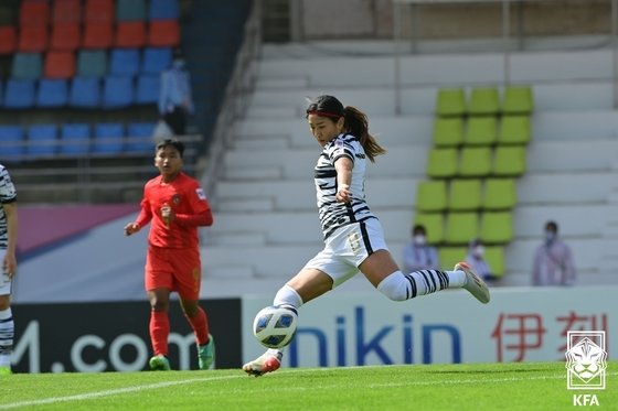 ‘이금민‧지소연 연속골’ 한국, 미얀마 2-0 제압…아시안컵 2연승