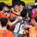 ‘레오 29점’ OK금융그룹, KB손해보험 3-0 완파하고 최하위 탈출