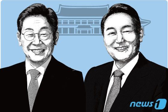 李-尹, 선거운동 첫주 방방곡곡 유세…”경제대통령”vs”정권심판”