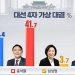 윤석열 41.7% vs 이재명 31.4%…尹 오차범위 밖 우세