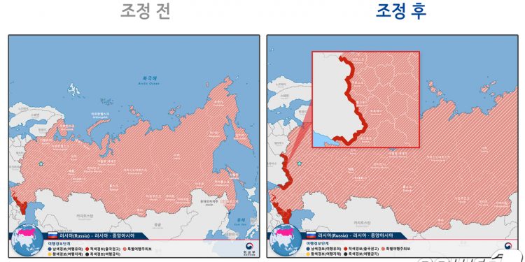 외교부, 러시아 내 우크라 접경지에도 ‘출국권고'(종합)