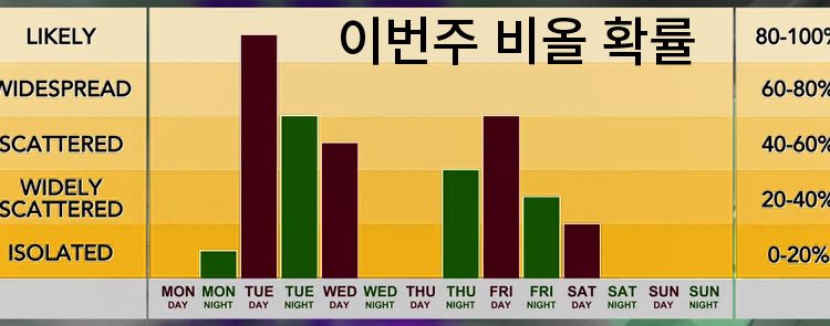 겨울의 마지막 주…두 차례 비 소식