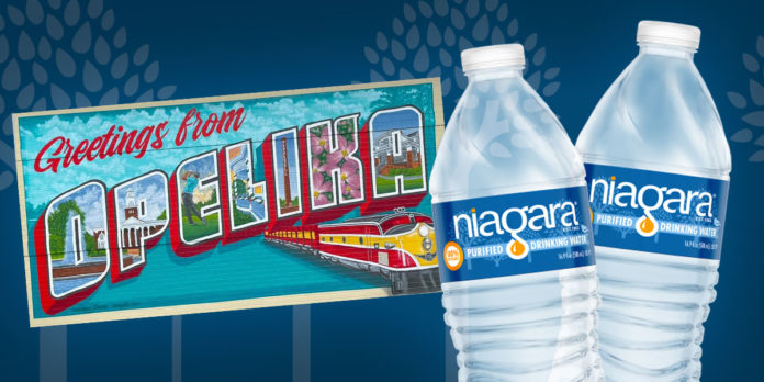 오펠리카, 1억1200만불 나이아가라 생수병 공장 상륙