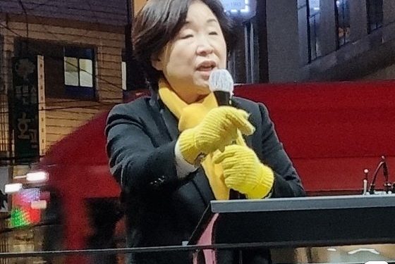 대전 찾은 심상정 “양당 사이에 하나 남은 심상정 지켜달라”
