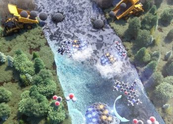 물 흐르는 힘으로 오염물 제거하는 압전 나노촉매 개발