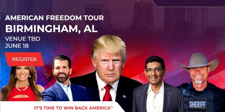 트럼프, 앨라배마에 돌아온다…6월 버밍엄 집회