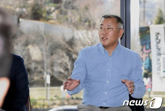 현대차그룹 정의선 회장 “변화의 과정, 내부체질 바꿔야