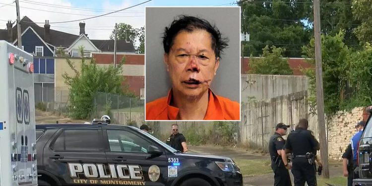 몽고메리 절도 용의자 도주중 소화전과 부딛쳐