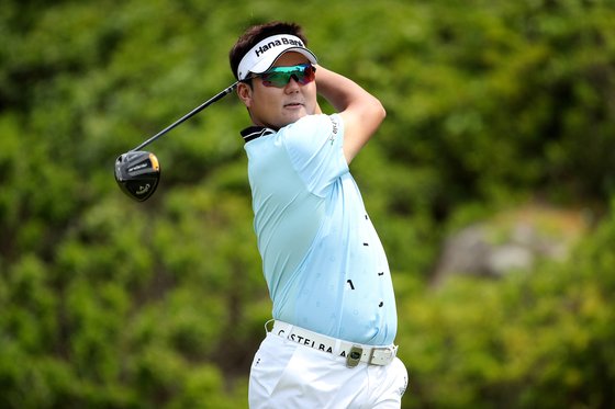 ‘톱시드’ 함정우, KPGA 데상트 매치플레이 16강 진출