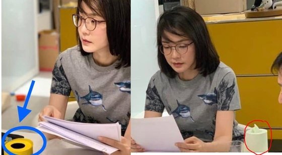 김건희 노란휴지 시끌…황교익 “안경만 서민” 강신업 “법카는 안썼다”