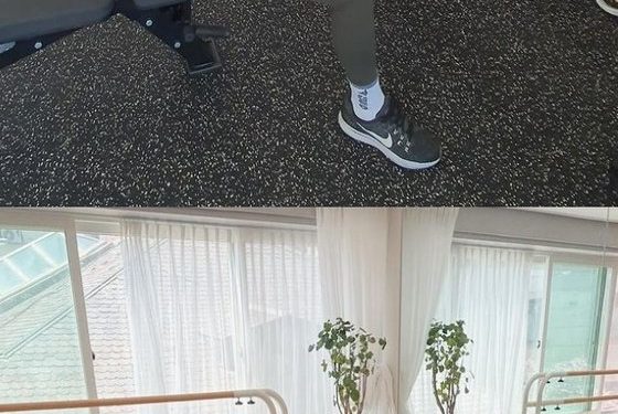 “35주차” 이하늬, 만삭에도 헬스·다리찢기 삼매경 …D라인 선명