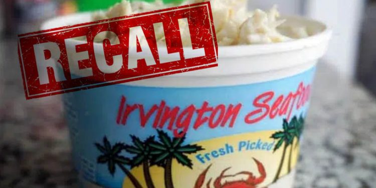 앨라배마 해산물 회사 관련 “게살” 리콜