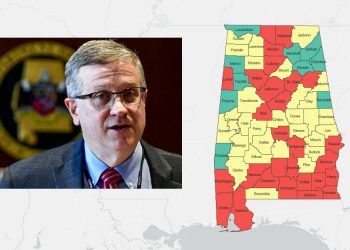 앨라배마주 코로나19 입원 환자 467명으로 증가