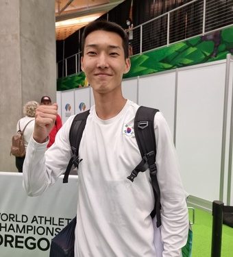 ‘세계선수권 銀’ 우상혁 “최선 다했다, 파리 올림픽에선 금메달 도전”