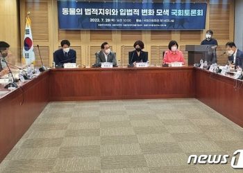 ‘동물은 물건 아니다’ 토론회 열려…”선언적 의미” “후속 조치 필요”