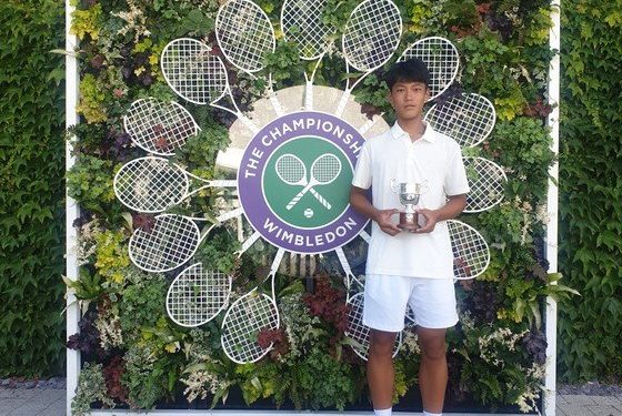 ‘윔블던 14세부 우승’ 조세혁 “상상만 하던 대회, 기분 두배로 좋다”
