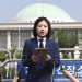 박지현 “민주당 몰락 성범죄 때문…李, 이번에 쉬어야” 출마선언