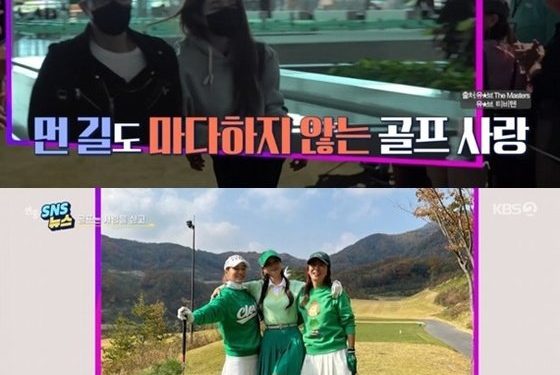 이병헌♥이민정, 美 골프 대회 참관까지…남다른 골프 사랑