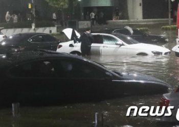 자동차 명장 “전기차, 바퀴 4분의 1 잠기면 ‘수리비=차값’…빗길 운행 금지”