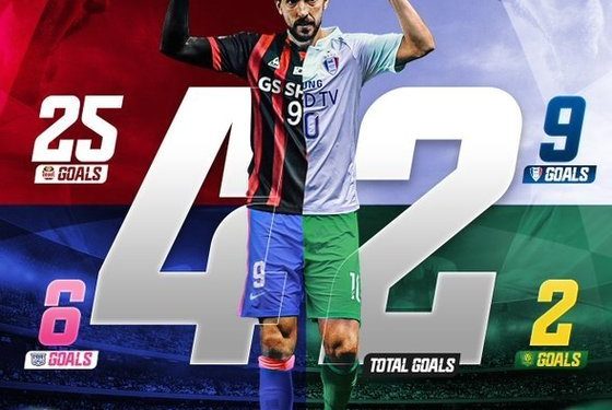 즐라탄과 동갑 41세 데얀, ACL 최다골 역사 또 새로 쓸까