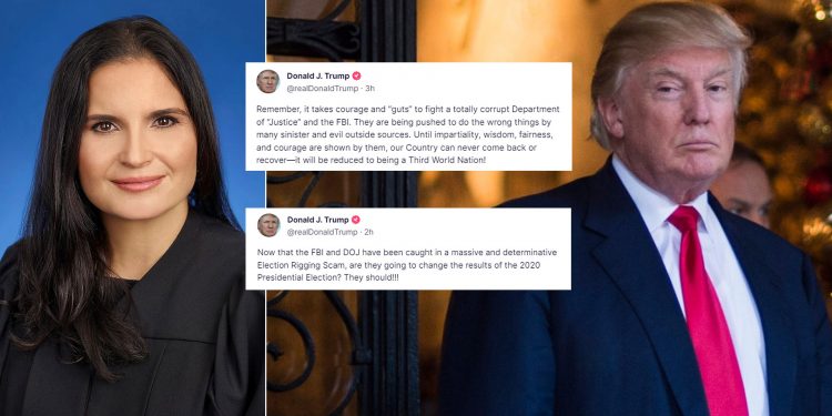 연방판사 트럼프 손 들어줬다…‘스페셜 매스터’ 명령