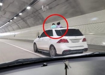 터널 달리는 SUV 선루프 위로 아이들 ‘불쑥’…천안 이어 충주서도 ‘아찔’