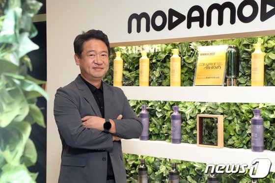 배형진 모다모다 대표 “식약처 지적 ‘THB’ 성분 뺀 샴푸 내년 출시”