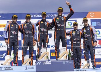 현대차 월드랠리팀, WRC 그리스 랠리 1~3위 휩쓸어