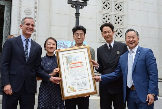 美 LA 시의회, 매년 9월17일 ‘오징어 게임의 날’ 선포