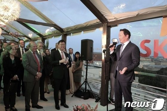 美서 3년만에 열린 ‘SK나이트’ 성료…최태원 “한미 협력 강화해야”