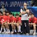 한국 남녀 핸드볼, 일본과의 정기전에서 승리 휘파람