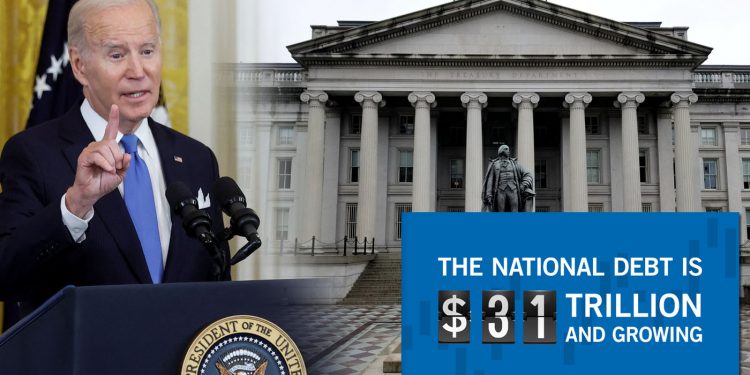 미국 국가부채 사상 첫 $31조 돌파