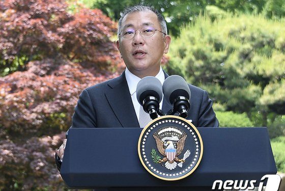 정의선 현대차그룹 회장, 이달 말 미국행…백악관 인사 만날 듯