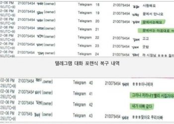 박원순 女비서 “사랑해요”→ 朴 “내가 아빠같다”…텔레그램 문자 전격 공개