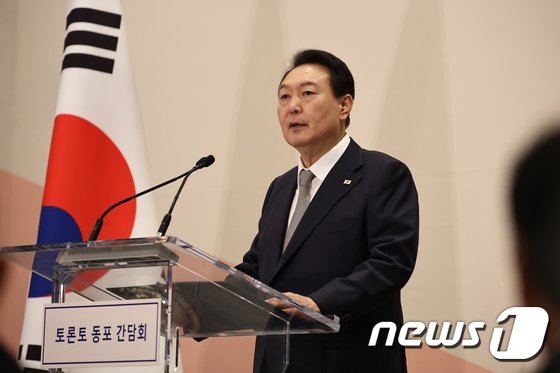 尹대통령 “캄보디아와 관계 발전에 동포 역할 매우 컸다”