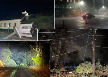 심한 폭풍·토네이도 지나면서 정전 및 피해 속출