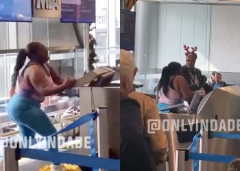 공항서 아이 찾다 컴퓨터 내던진 앨라배마 엄마 체포