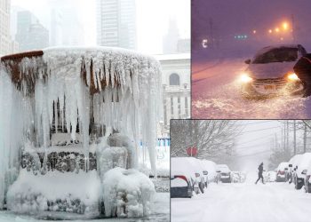 시카고 체감온도 -50도…무서운 성탄절 눈폭풍에 美서 34명 사망