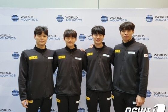 황선우 앞세운 남자수영, 쇼트코스 계영 800m서 다시 한국新…역대 최고 4위